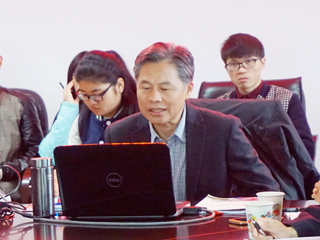 安徽大学黄德宽教授应邀来冰球官网讲学