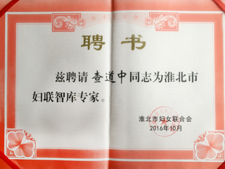 冰球官网三位教师被聘为淮北市妇联智库专家