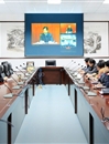 冰球官网参加2015年全国普通高校毕业生就业工作网络视频会议
