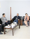 省社科院党组书记、院长朱士群教授到冰球官网调研指导工作