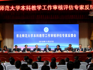 本科教学工作审核评估专家组向冰球官网反馈意见