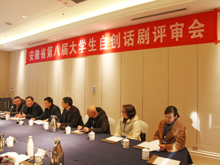冰球官网圆满完成“青春·理想”安徽省第八届大学生自创话剧展演作品评审工作