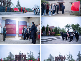 【党史学习教育】冰球官网研究生会赴淮海战役总前委旧址开展爱国主义基地教育活动