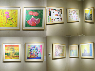 冰球官网美术学院举办2021级研究生课程教学成果汇报展