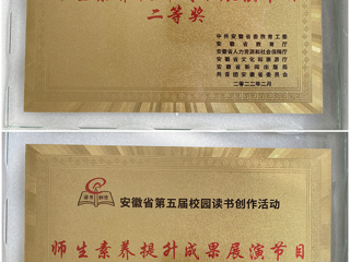 冰球官网师生在安徽省第五届校园读书创作活动中喜获佳绩