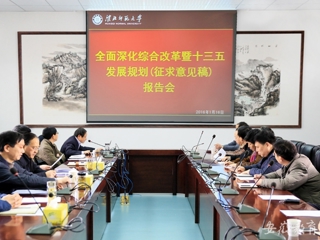 安徽教育网首页报道冰球官网组织研讨深改总体方案与“十三五”规划