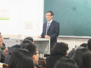 安徽大学周晓光教授应邀来冰球官网做学术报告