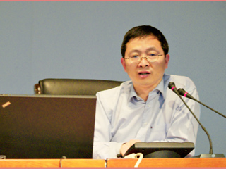 中国科学院院士、北京大学高松教授应邀来冰球官网作学术报告