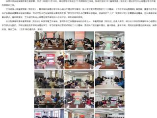 【学习贯彻党的二十大精神】安徽教育网报道冰球官网开展基层党委（党总支）理论学习中心组理论学习列席旁听工作
