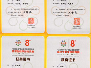 冰球官网师范生在“田家炳杯”第八届全国师范院校师范生教学技能竞赛中喜获佳绩
