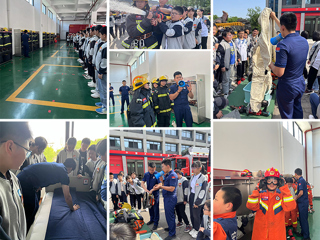 MG冰球突破官网网站附属实验小学走进消防队开展“512防灾减灾日”主题教育活动